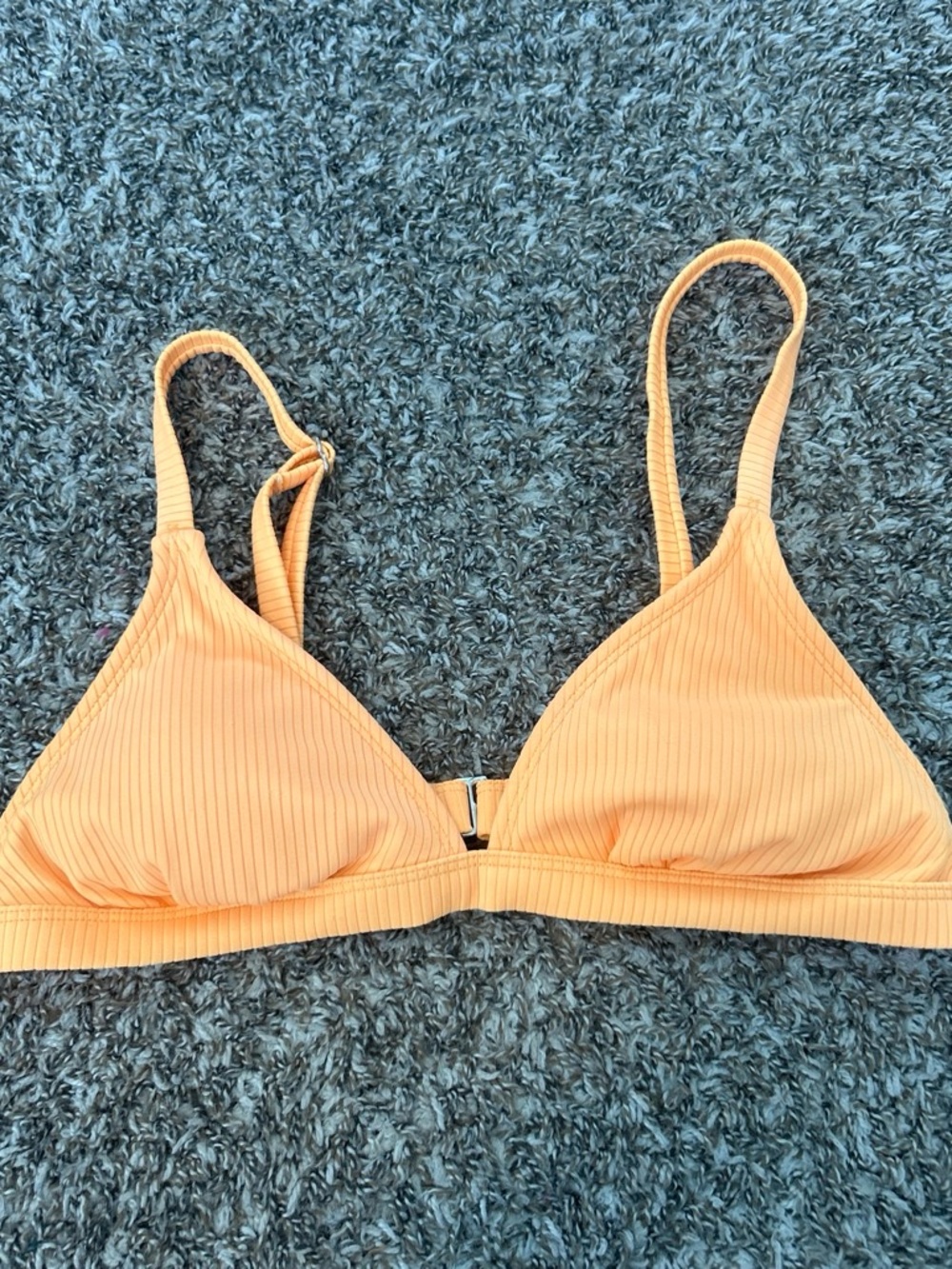 orange bikini top